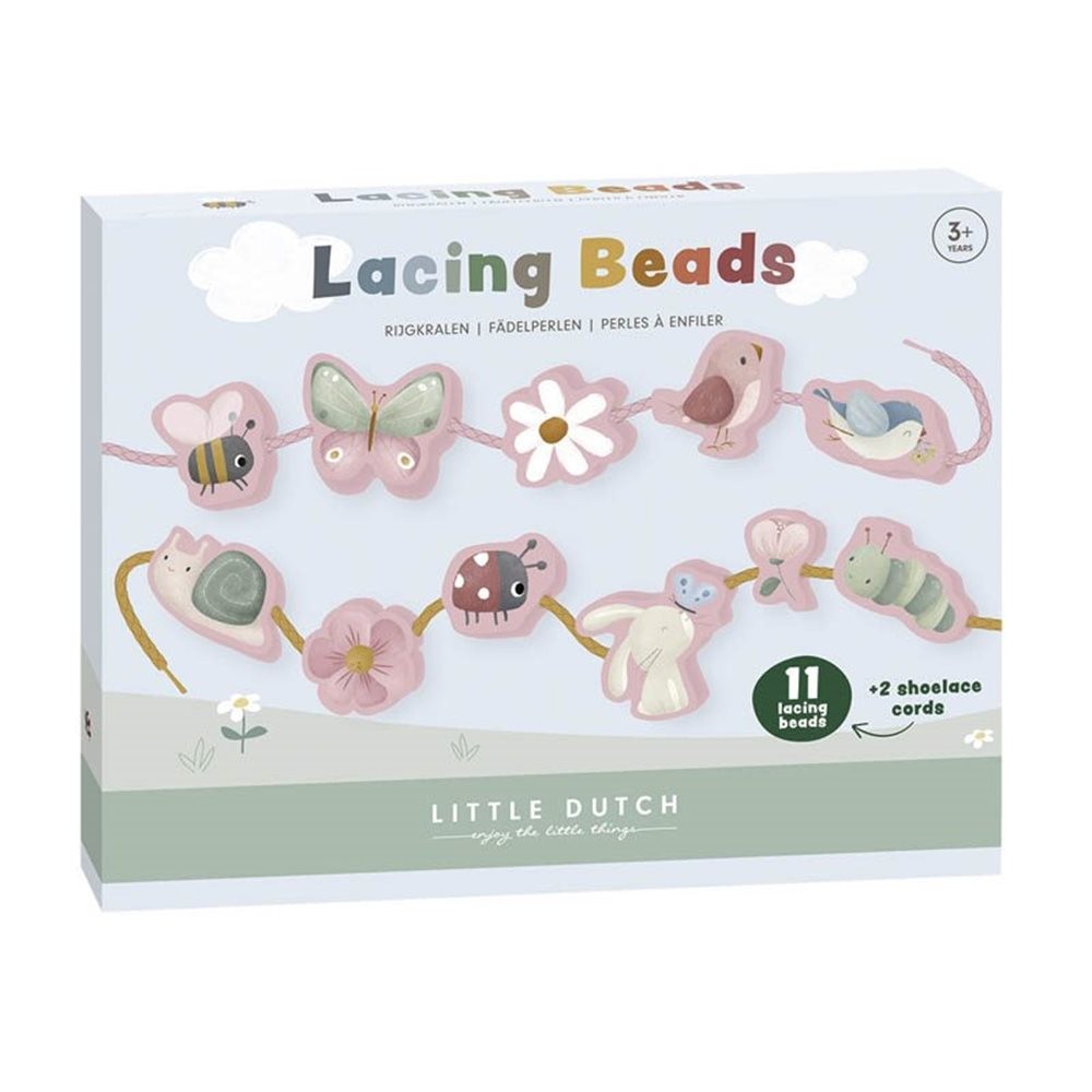 Contas de Entrelaçar "Flowers & Butterflies" Little Dutch