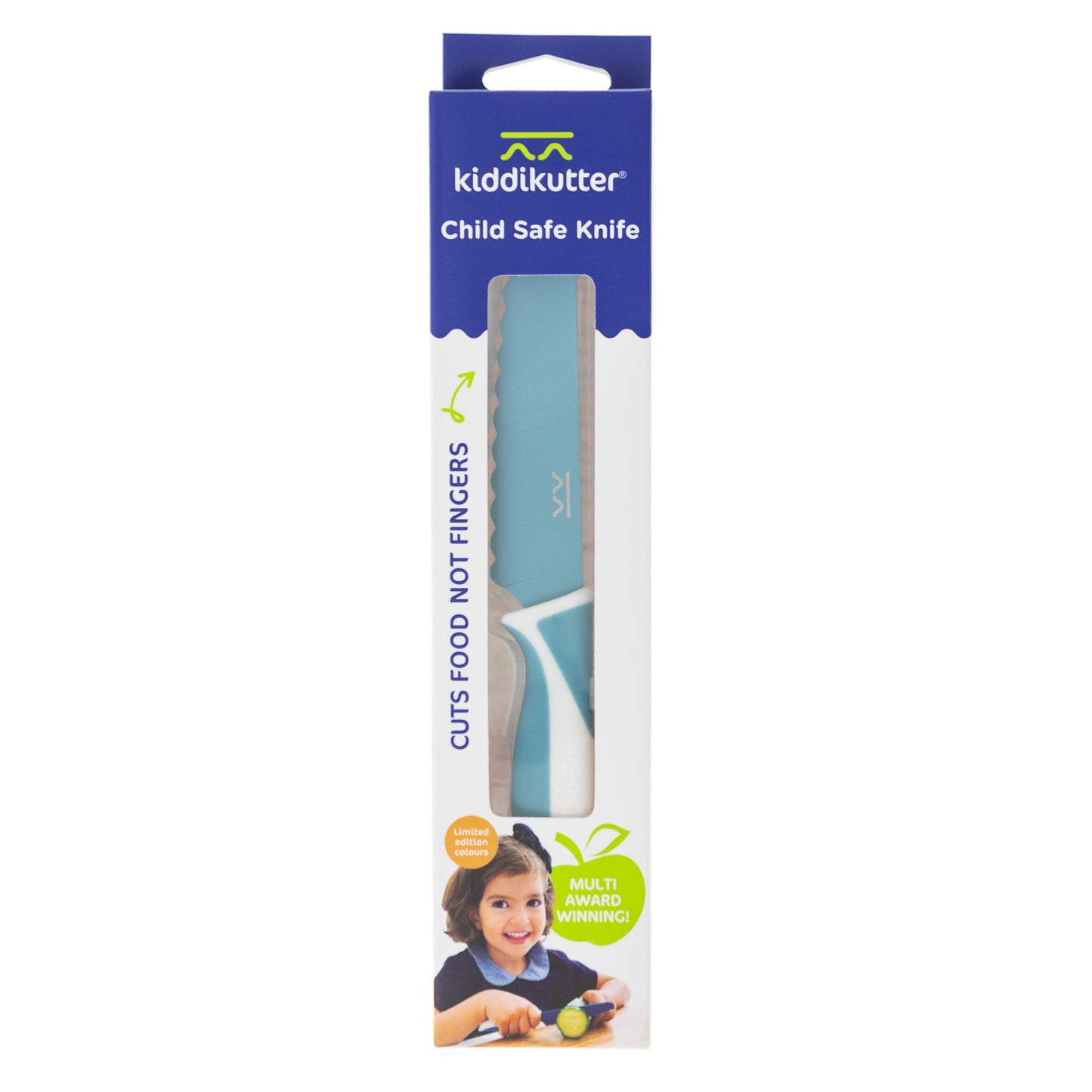 Faca Autonomia Infantil Azul Kiddikutter