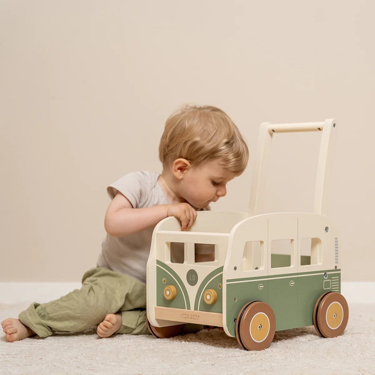 Carrinho Primeiros Passos Vintage Little Dutch