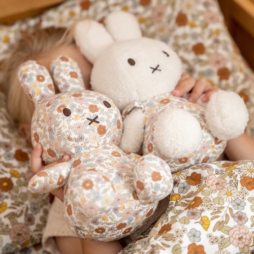 Peluche Miffy 35cm "Vintage Flowers" Little Dutch