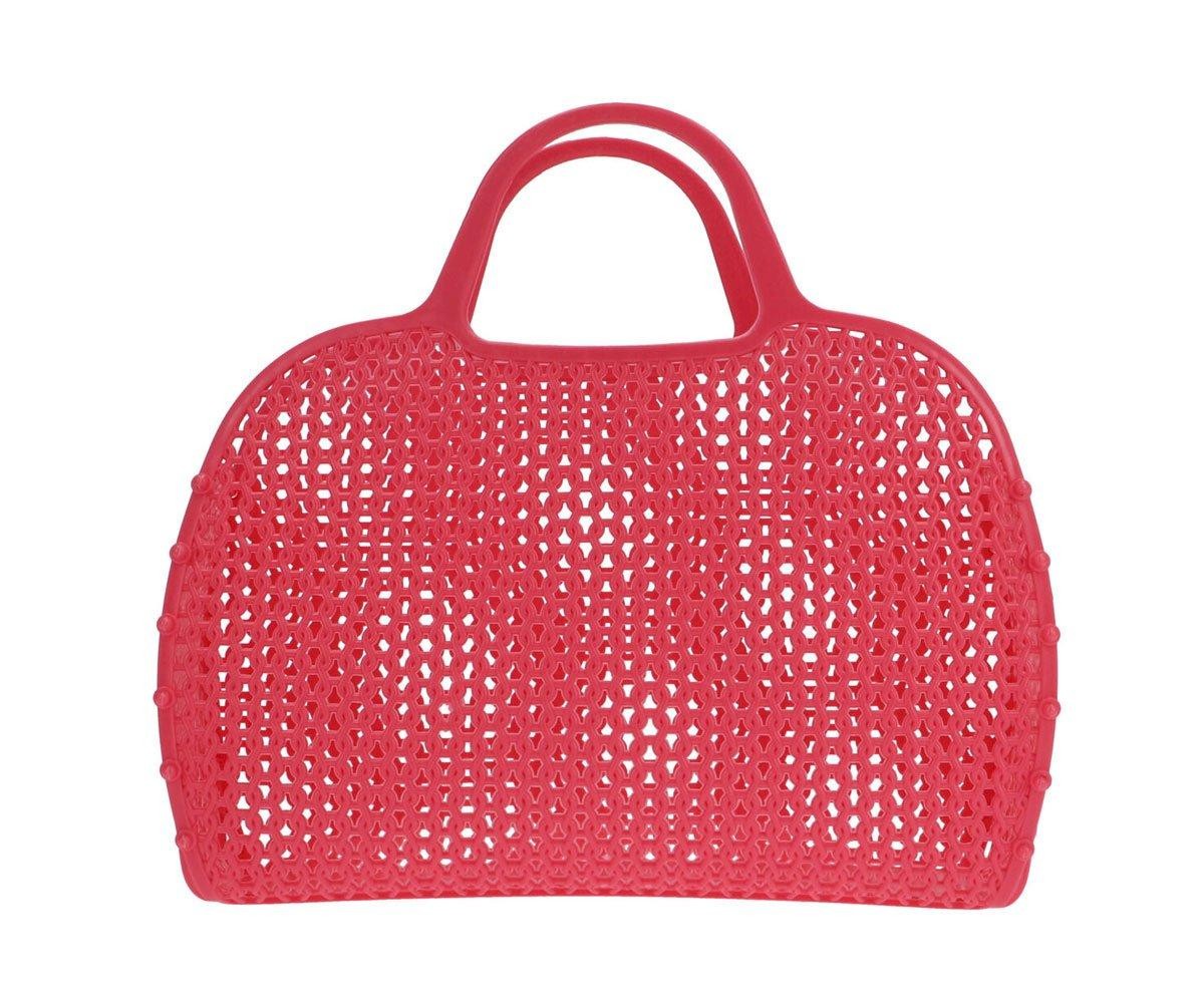 Cesta Retro Vintage Coral