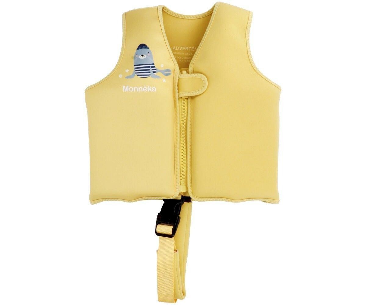 Colete Flutuador Aprendizagem "Seal Yellow"