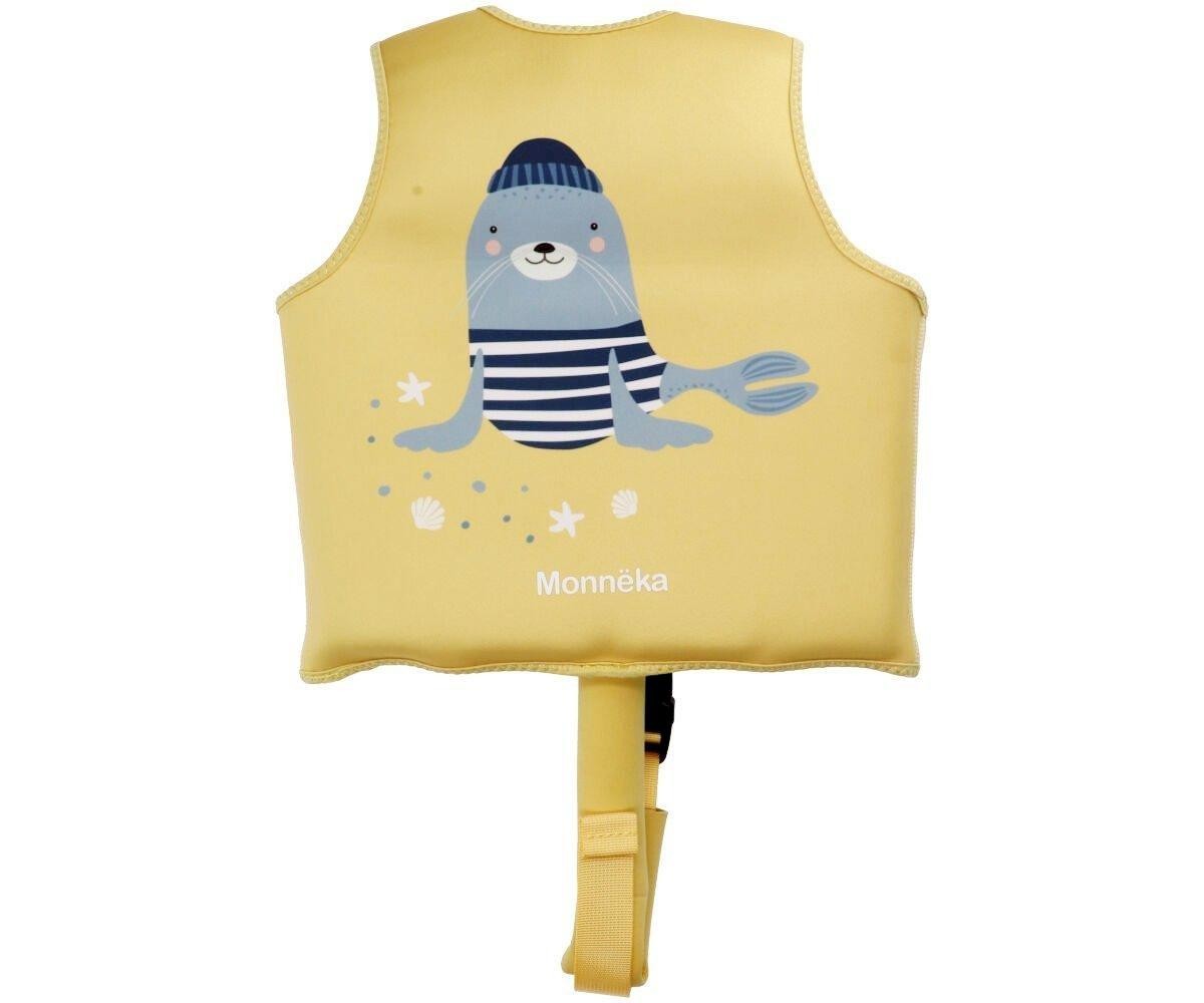 Colete Flutuador Aprendizagem "Seal Yellow"