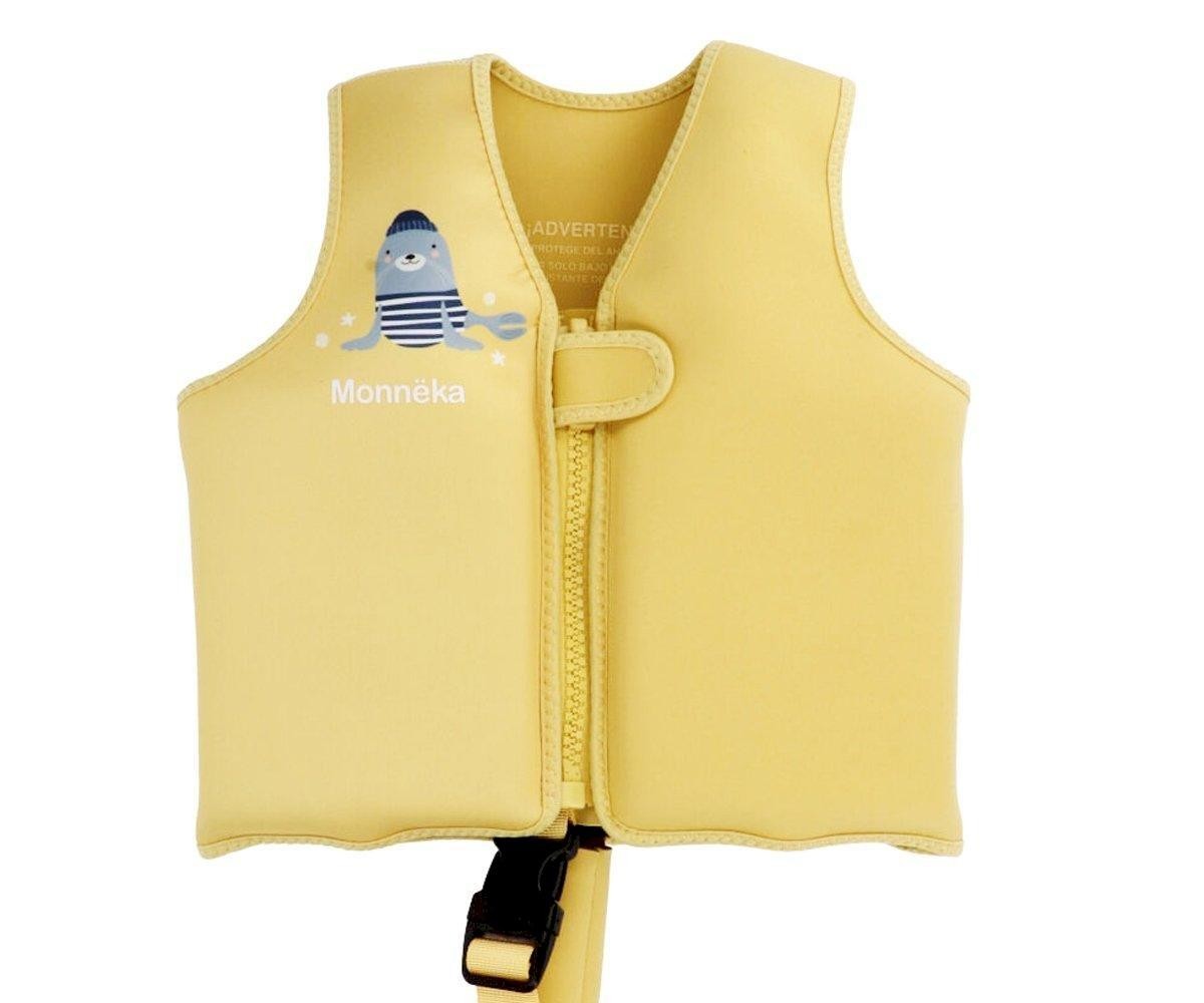 Colete Flutuador Aprendizagem "Seal Yellow"