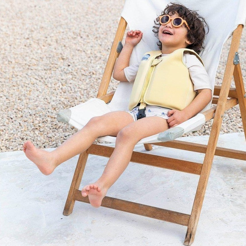 Colete Flutuador Aprendizagem "Seal Yellow"