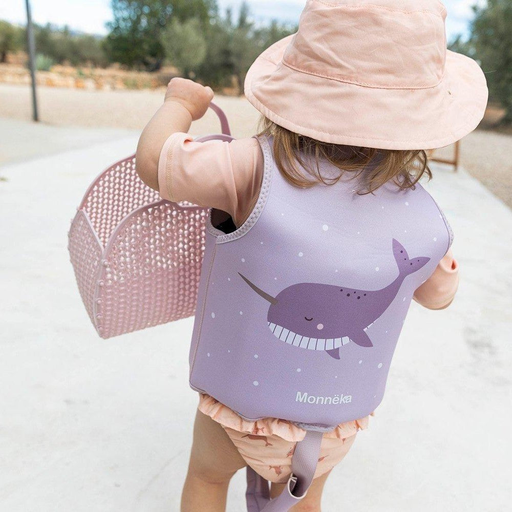 Colete Flutuador Aprendizagem "Narval Lilac"