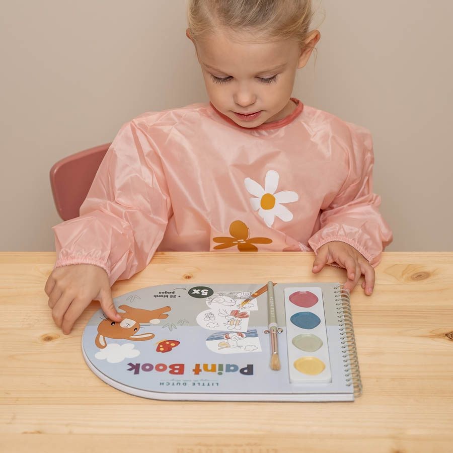 Livro de Pintar com Aguarelas Little Dutch