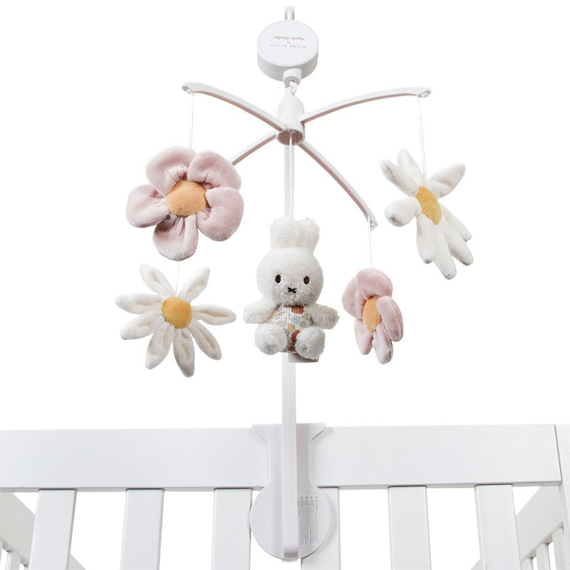 Móbile Musical Miffy "Little Vintage Flowers" Little Dutch