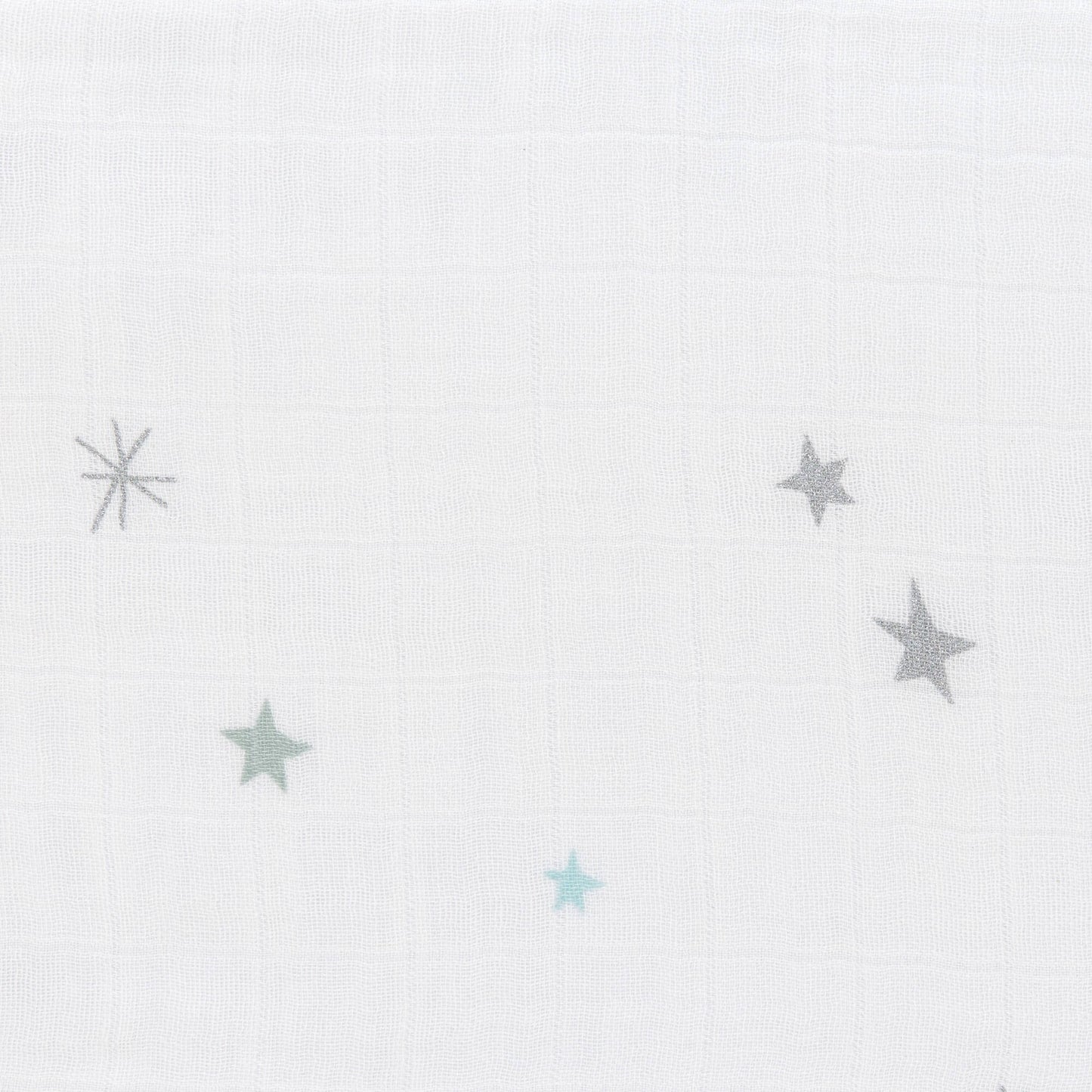 Conjunto 2 Musselinas "Moon and Stars Silver" Lässig