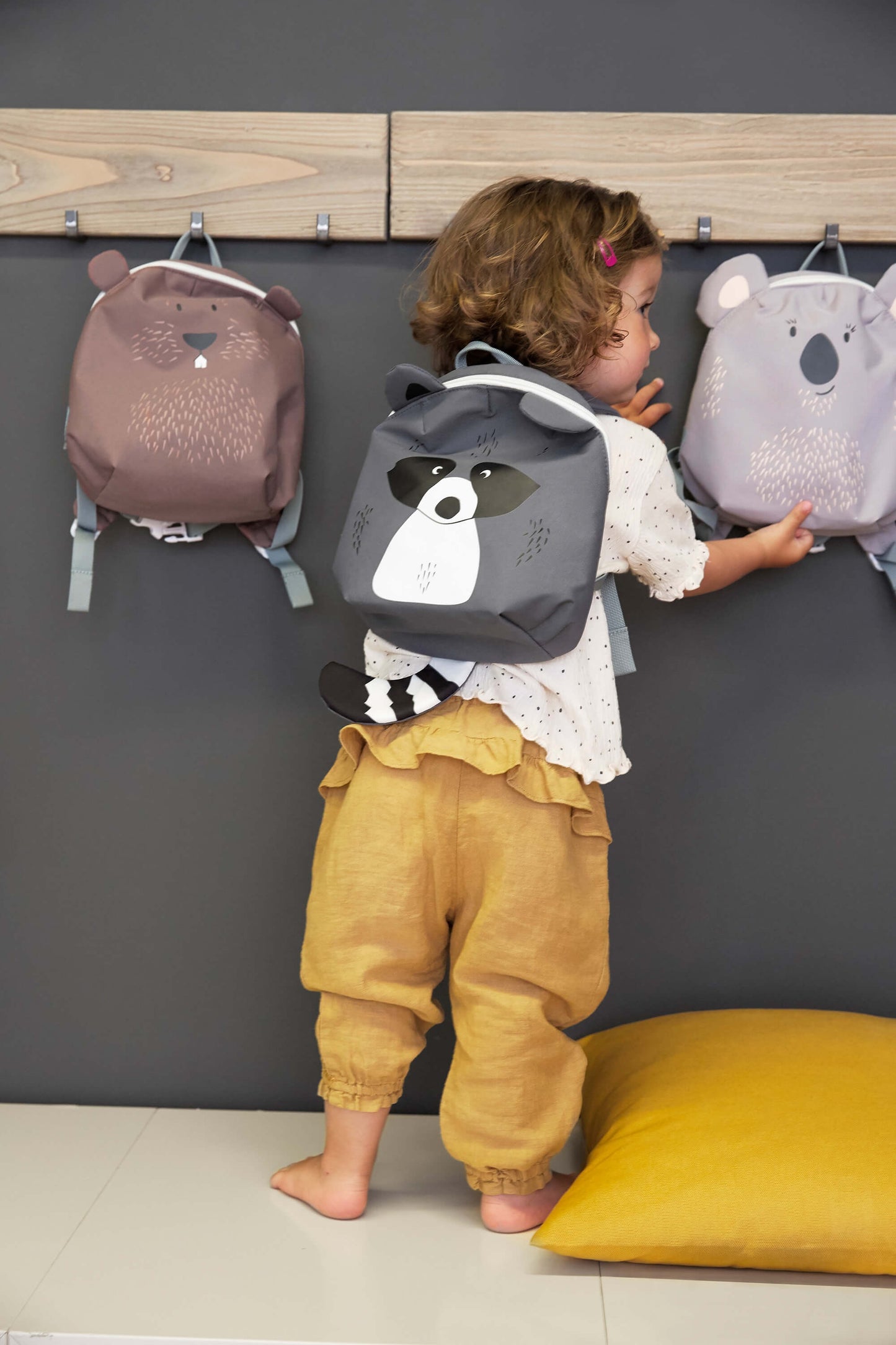 Mini Mochila "Raccoon" Lässig