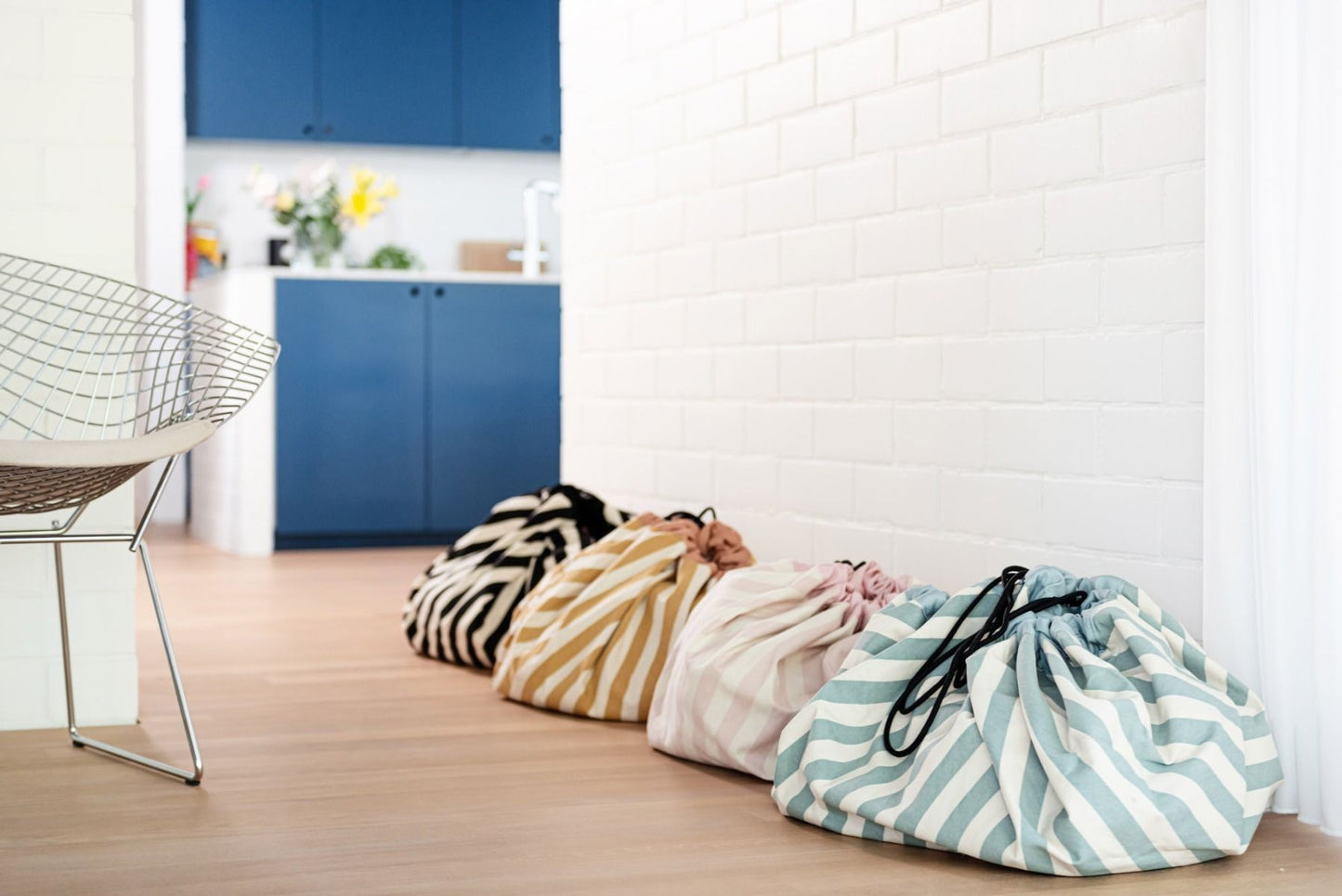 Saco de Arrumação "Stripes Pink" Play & Go