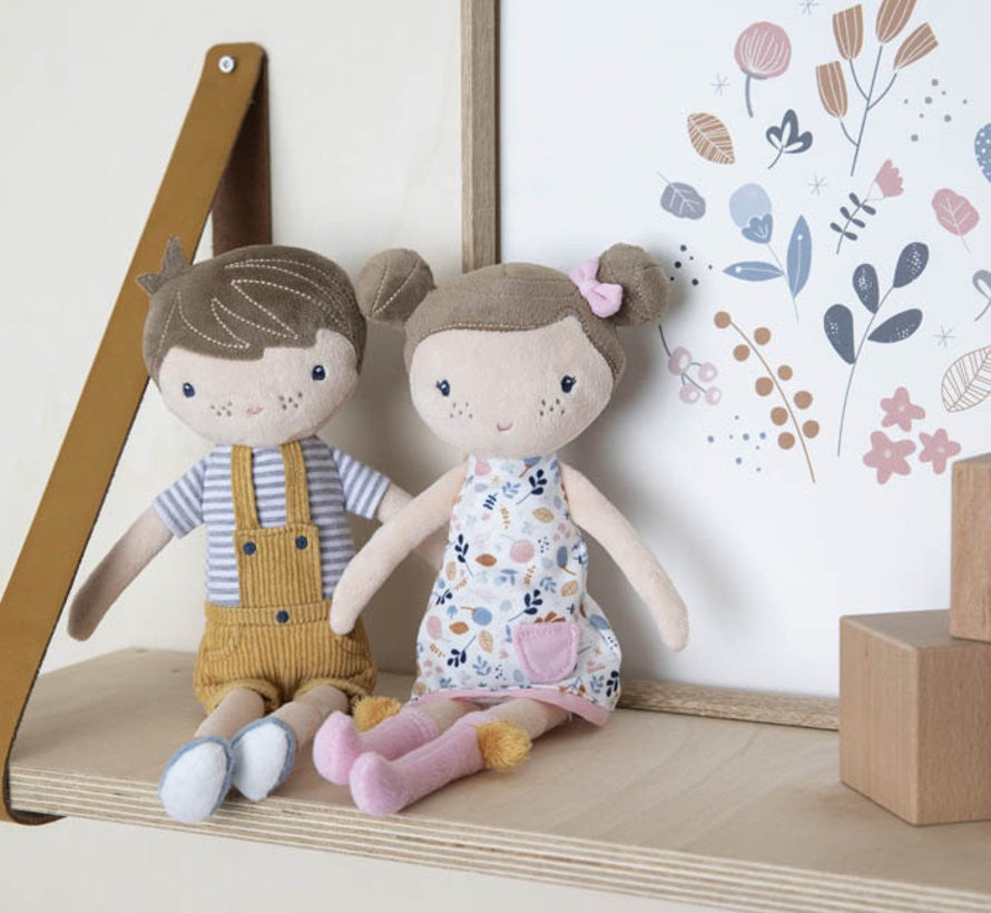 Boneco Peluche Jim 35cm Little Dutch