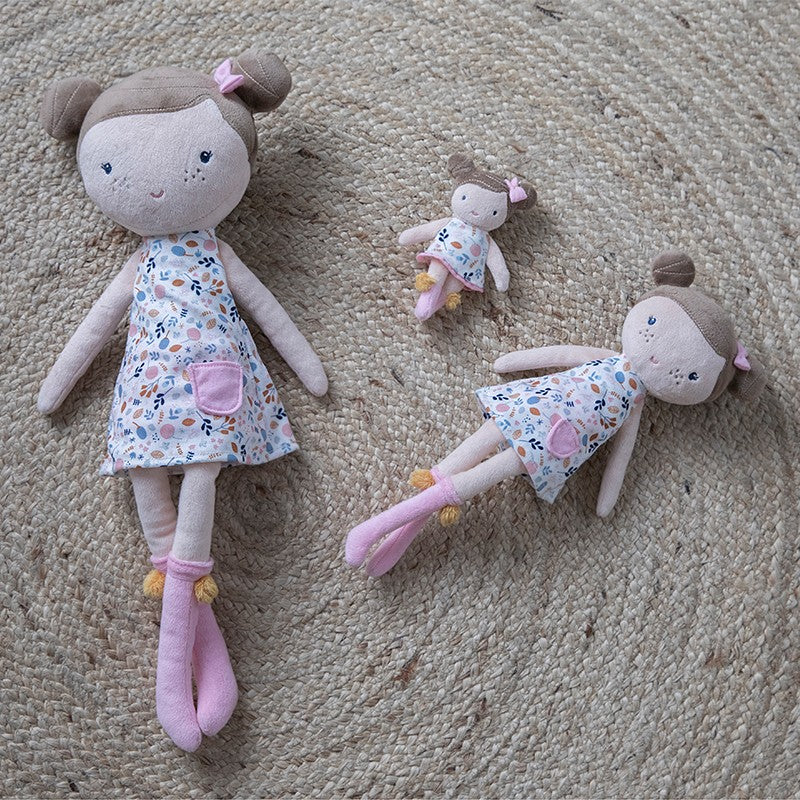 Boneca Peluche Rosa 50cm Little Dutch