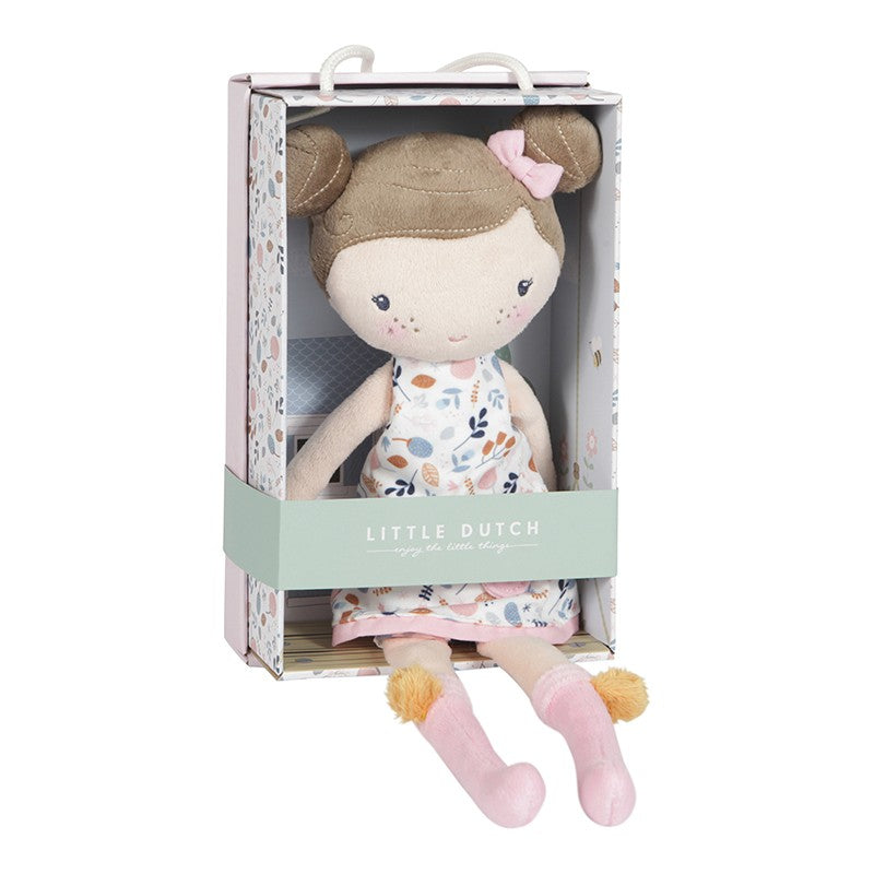 Boneca Peluche Rosa 50cm Little Dutch
