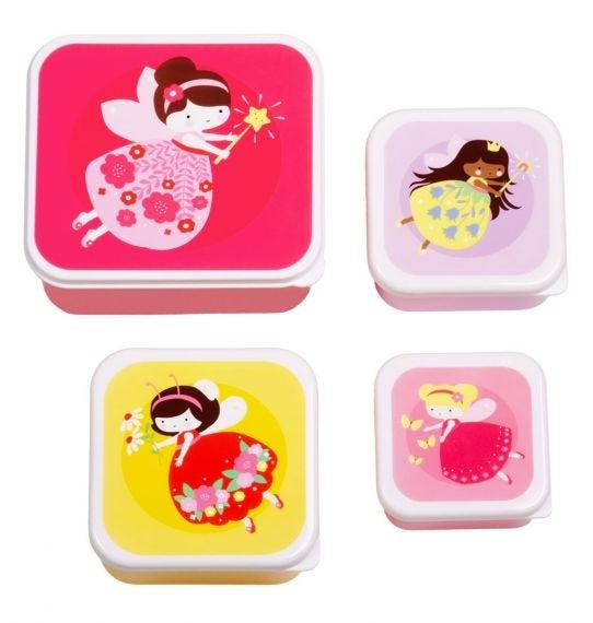 Conjunto 4 Caixas Fada A Little Lovely Company