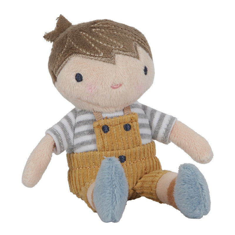 Boneco Peluche Jim 10cm Little Dutch