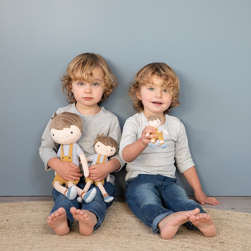 Boneco Peluche Jim 10cm Little Dutch