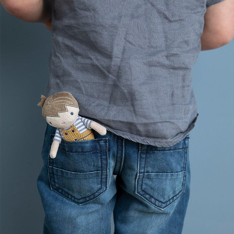 Boneco Peluche Jim 10cm Little Dutch