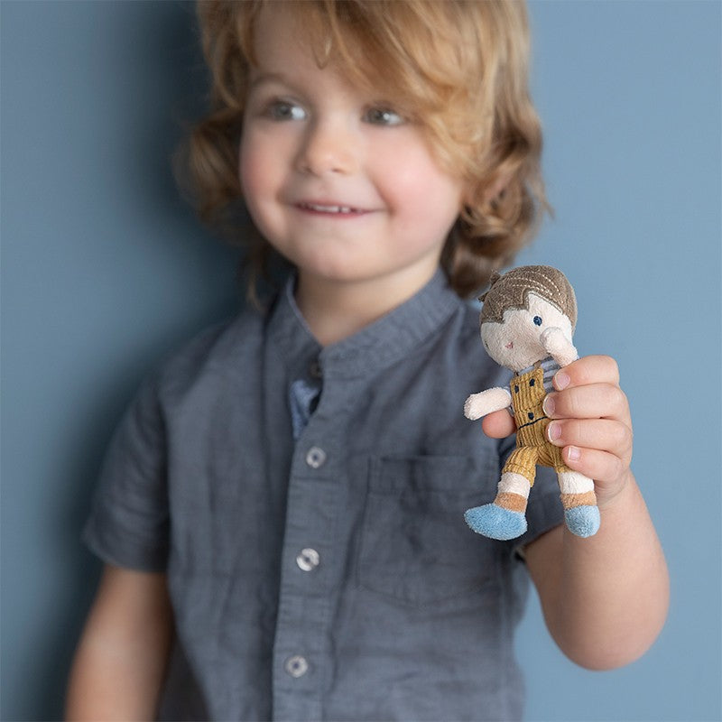 Boneco Peluche Jim 10cm Little Dutch