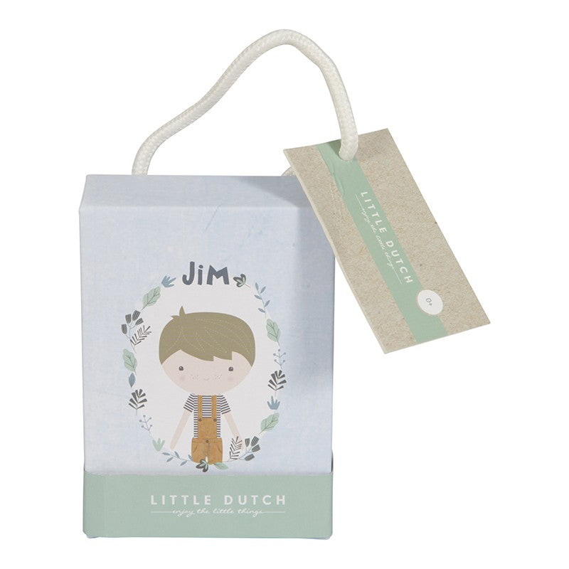 Boneco Peluche Jim 10cm Little Dutch