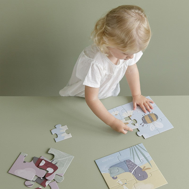 Conjunto Puzzles "Little Goose" Little Dutch