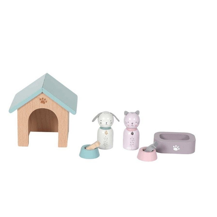Conjunto Animais de Estimação - Casa de Bonecas Little Dutch