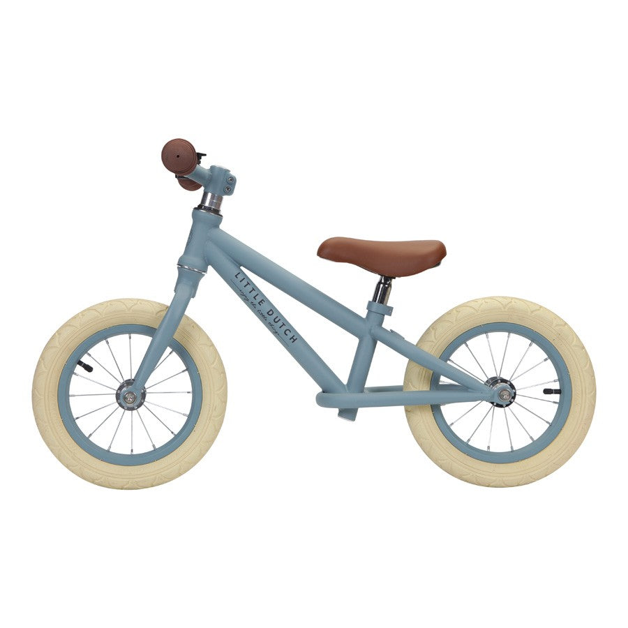 Bicicleta de Equilibrio Vintage Azul Mate - Little Dutch