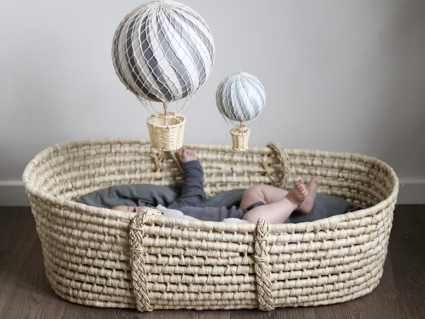 Balão de Ar Quente Cinzento Filibabba