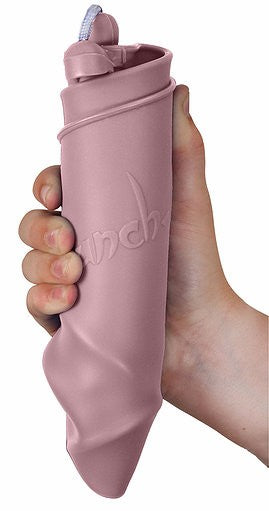 Conjunto Praia Silicone Rosa Scrunch