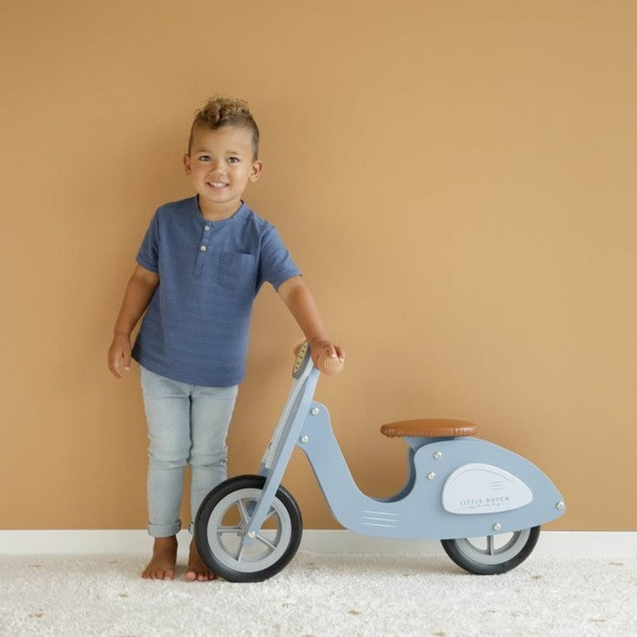 Scooter de Equilíbrio Azul Little Dutch