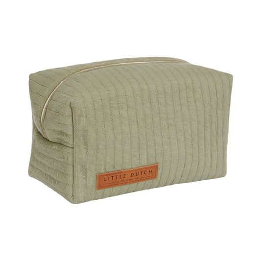 Toiletry Bag - Pure Olive - Little Dutch