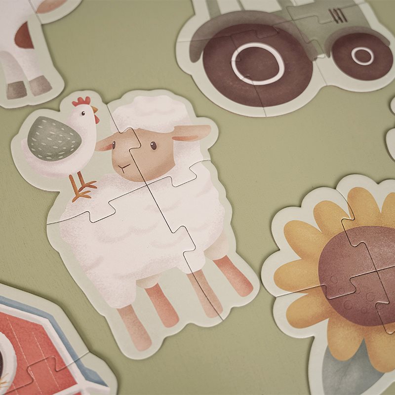 Conjunto Puzzles "Little Farm" Little Dutch