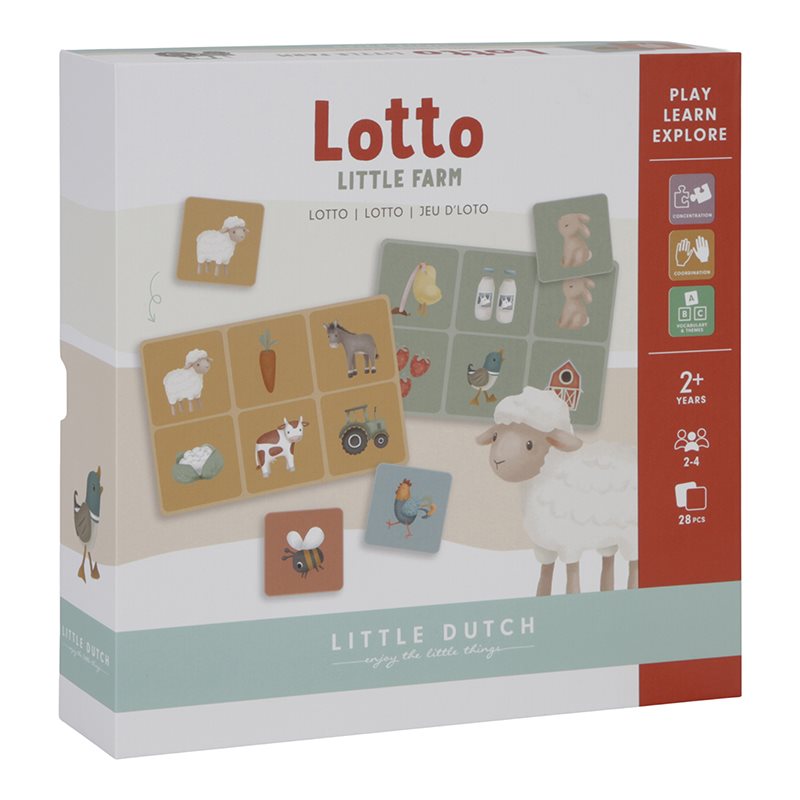 Lotto Game "Little Farm" Little Dutch