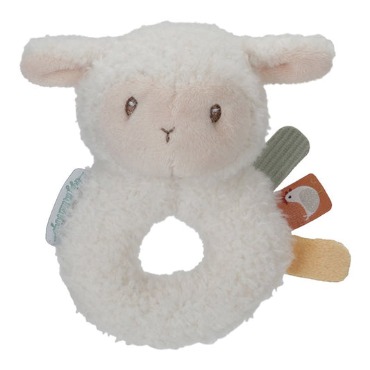 Soft ringrattle sheep "Little Farm" Little Dutch