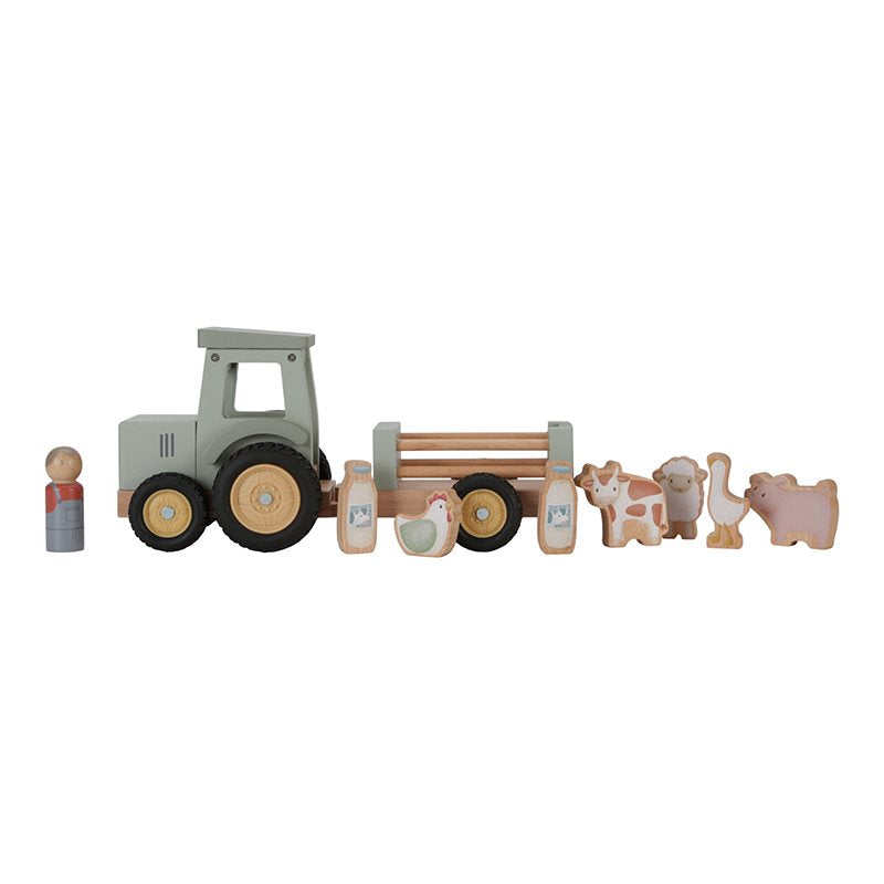 Tractor con remolque "Little Farm" Little Dutch