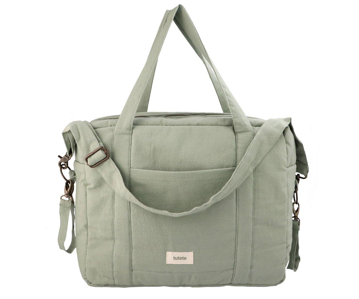 Maternity Bag - Cotton Sage