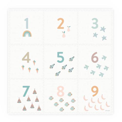 Numbers / Dots EVA Puzzlemat Play & Go