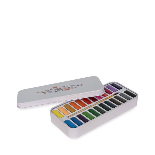 24 Water Colors in a Tin Box - Konges Slojd