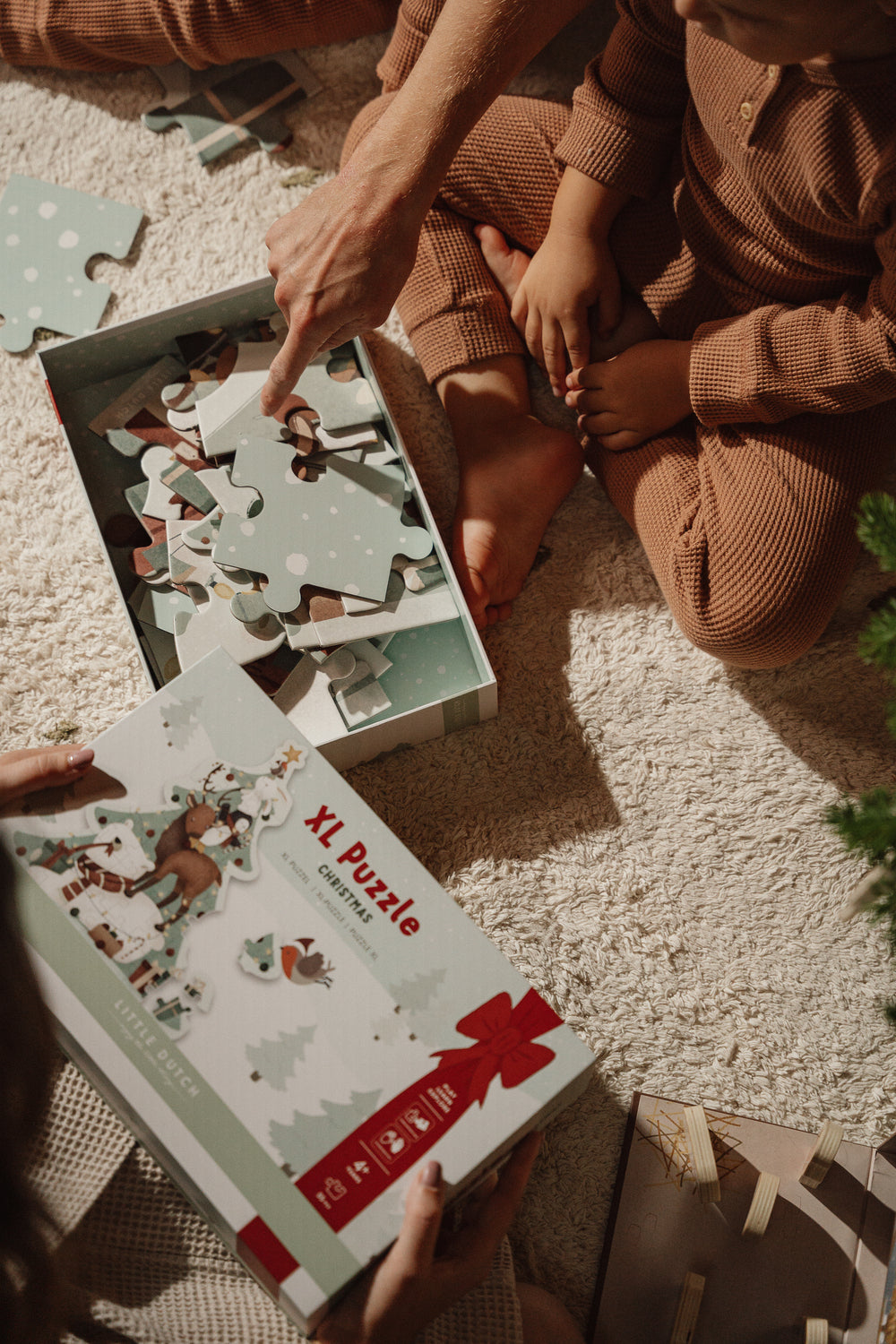 Puzzle de Natal XL Little Dutch