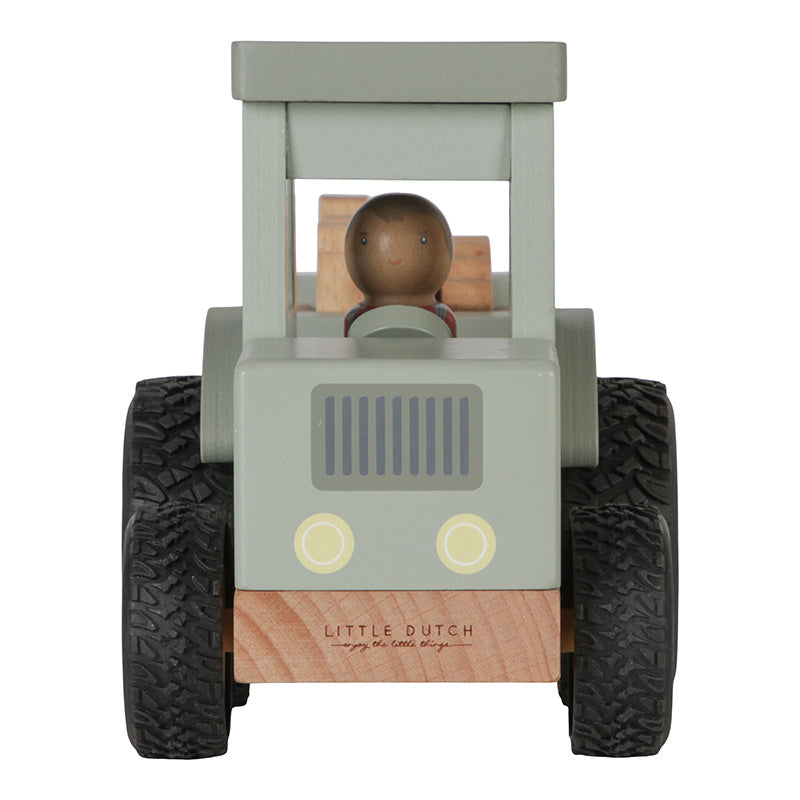 Tractor with trailer "Little Farm" Little Dutch 