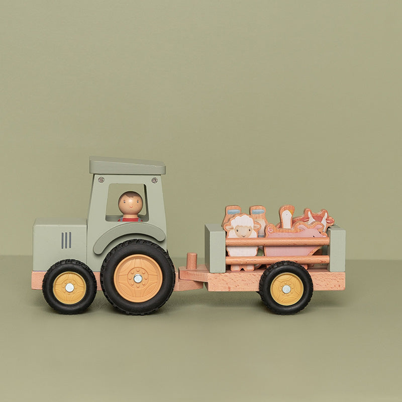 Tractor con remolque "Little Farm" Little Dutch