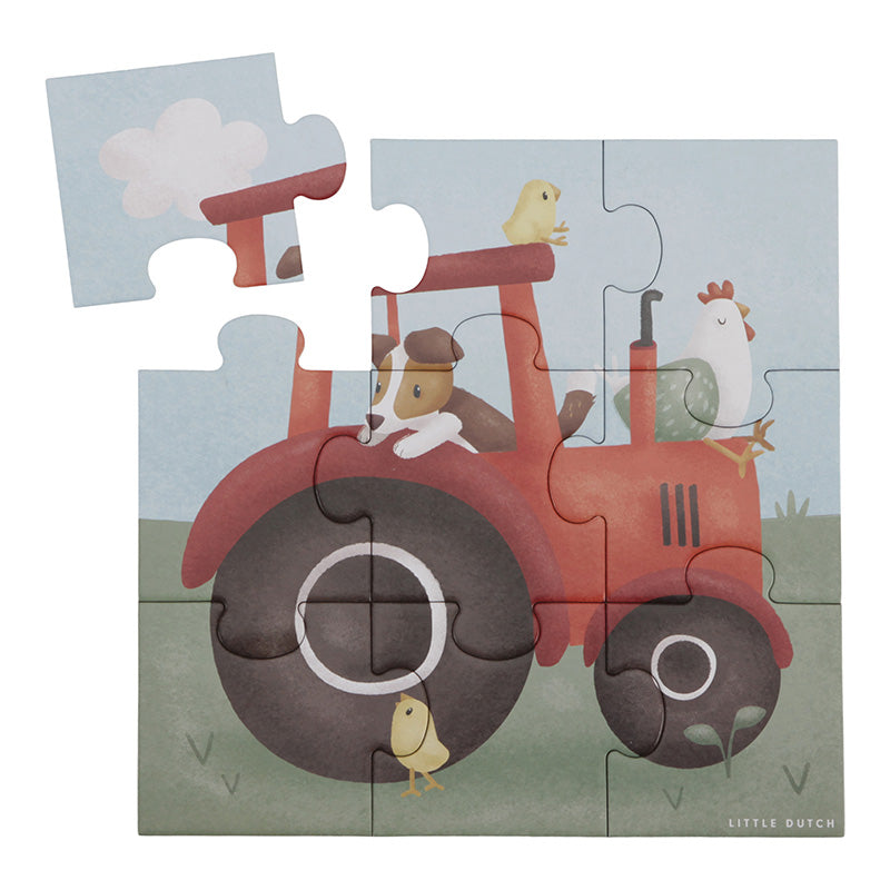 Conjunto Puzzles "Little Farm" Little Dutch