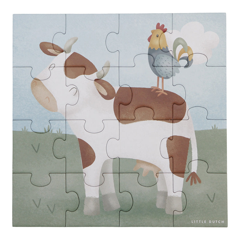 Conjunto Puzzles "Little Farm" Little Dutch