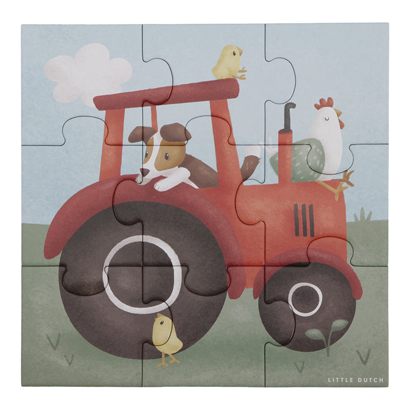 4 in 1 Puzzles "Little Farm Little Dutch