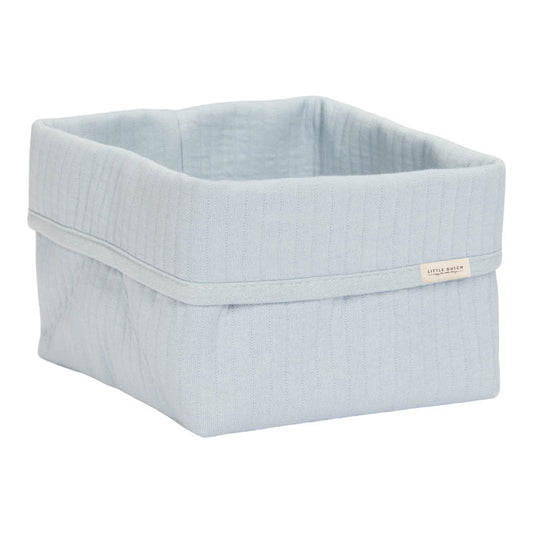 Storage Basket Small - Pure Soft Blue - Little Dutch