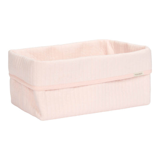 Storage Basket Large - Pure Soft Pink - Little Dutch