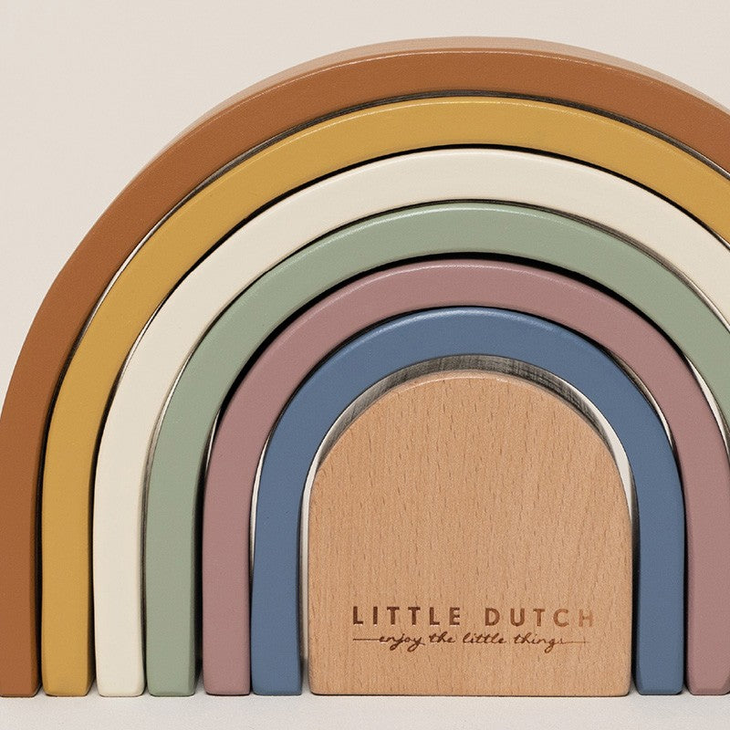 Arco-Íris Empilhável Vintage Little Dutch