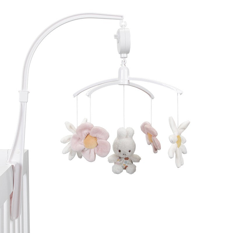 Móbile Musical Miffy "Little Vintage Flowers" Little Dutch